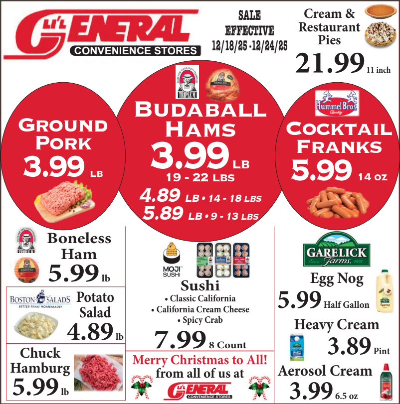 Lil General Specials