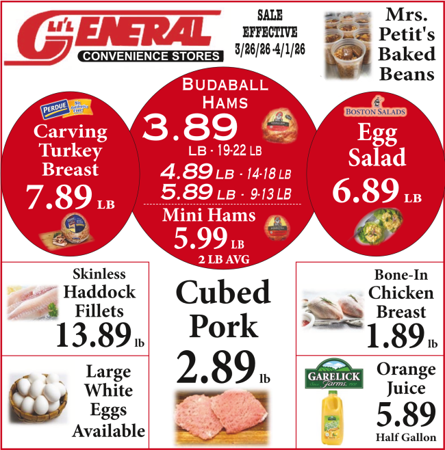 Lil General Specials